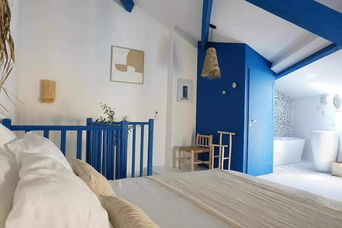 Apartment Casaia - Santorin - Chambre Avec Salle De Bain Privee Hyeres